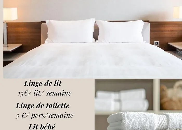 Les Embruns - Spacieux Avec Piscine - Wifi- Parking Appartement *